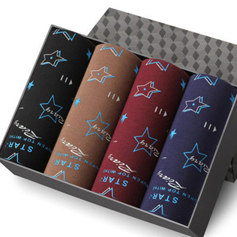 Loose trendy male boxer briefs