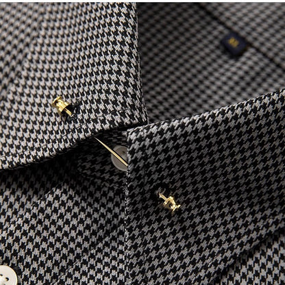 Formal Gentleman Empire Collar Fashion Non-ironing Shirt