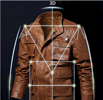New men's leather clothing