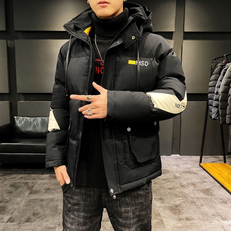 Thick padded jacket new style cotton jacket men's jacket