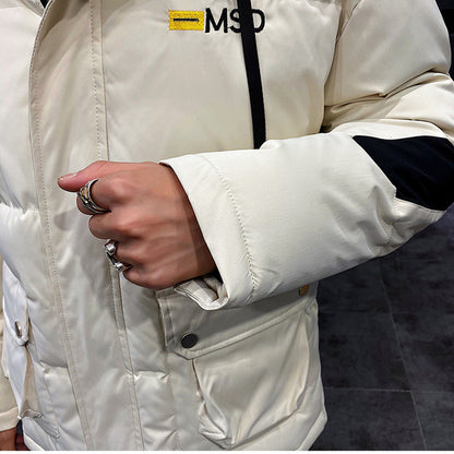 Thick padded jacket new style cotton jacket men's jacket