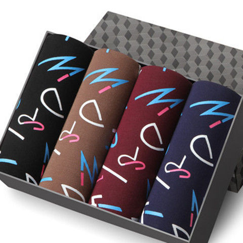 Loose trendy male boxer briefs