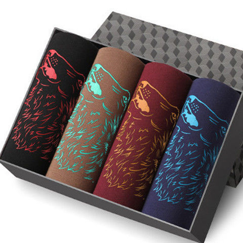 Loose trendy male boxer briefs