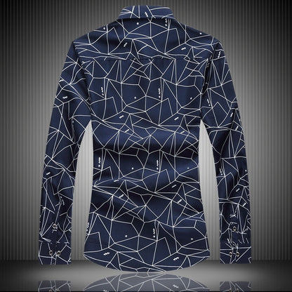 Men's shirts long casual shirts