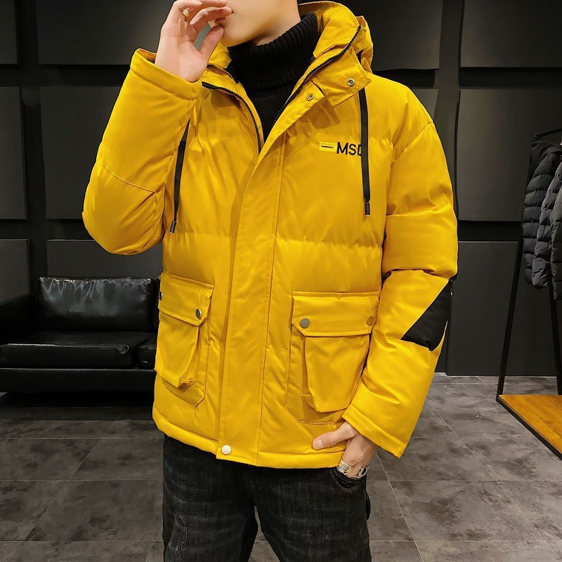 Thick padded jacket new style cotton jacket men's jacket