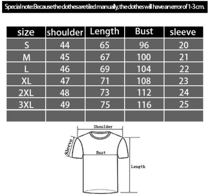Men's 3D Digital Printing Casual Round Neck Short Sleeves