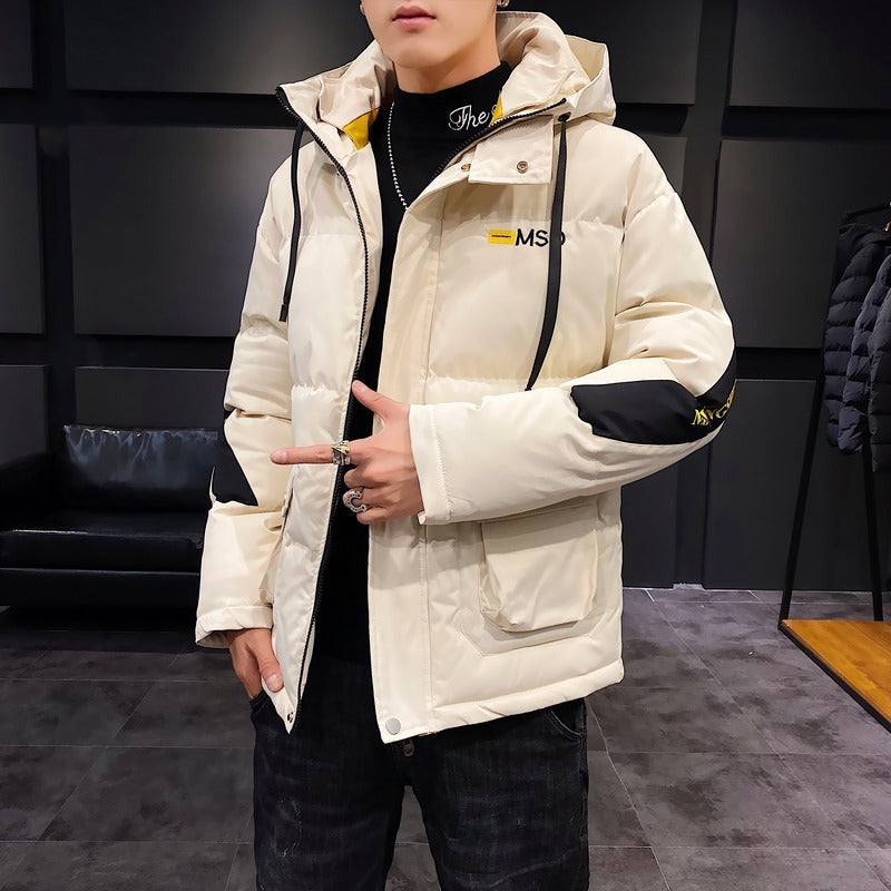 Thick padded jacket new style cotton jacket men's jacket