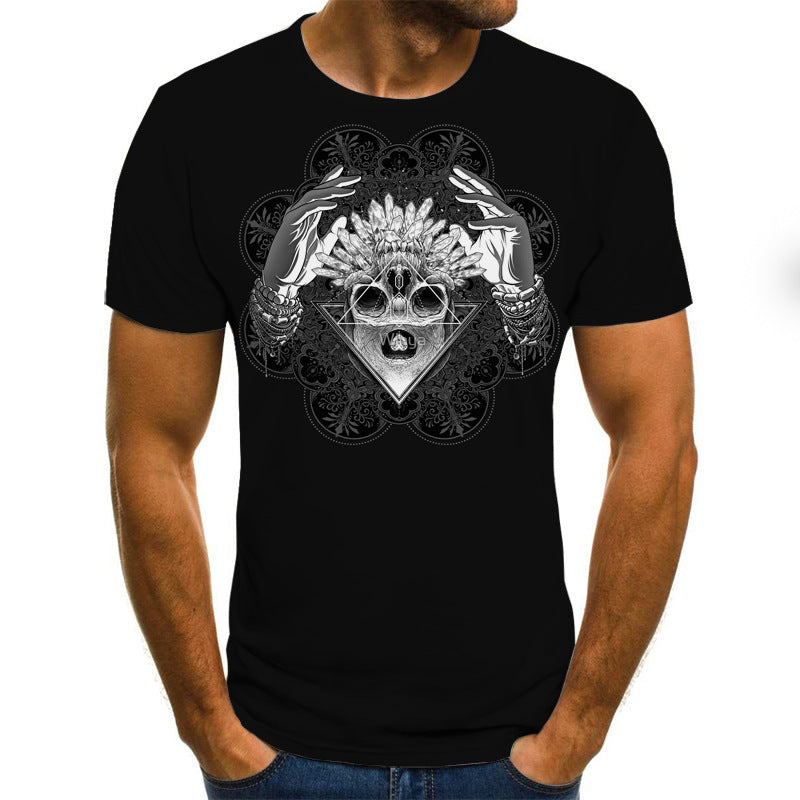 3D Horror Printed T-Shirts