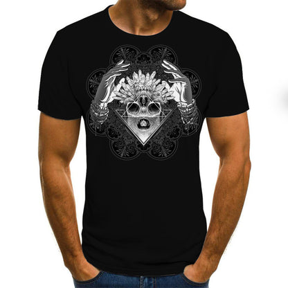 3D Horror Printed T-Shirts
