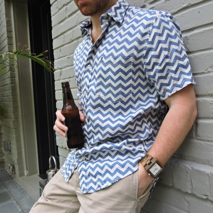Men's Casual Ripple Shirt